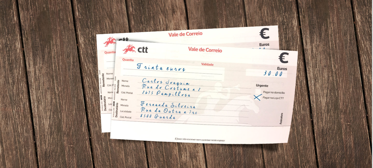 vale postal.