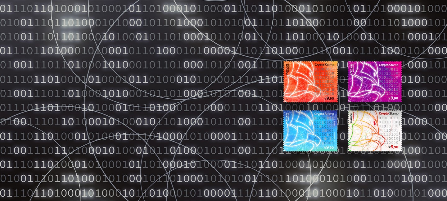 Imagem de selos de Crypto