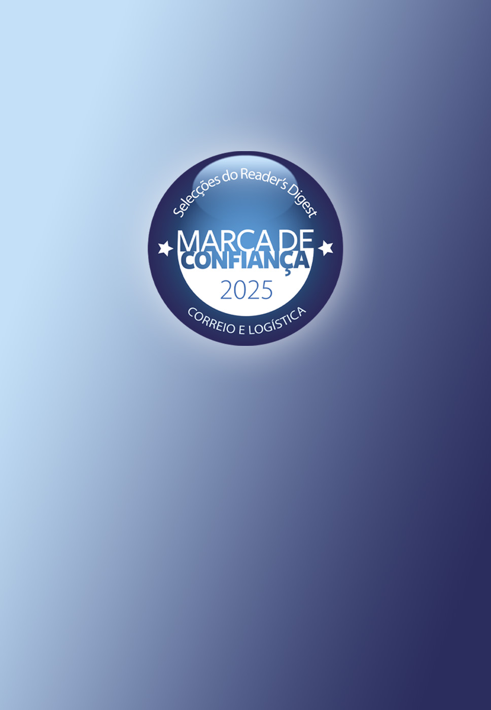 Marca de confiança 2025 logo.